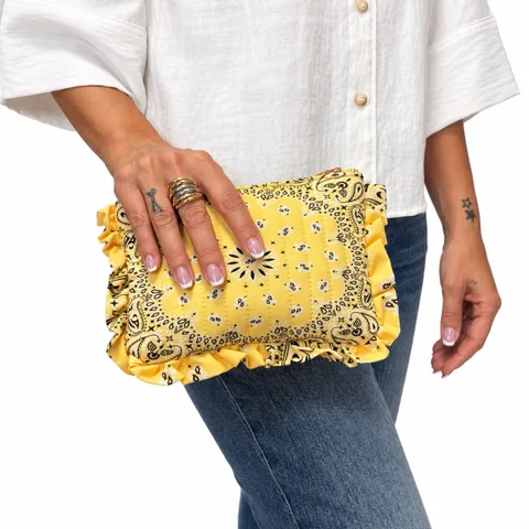 Neceser bandana acolchado con volantes — foto 3