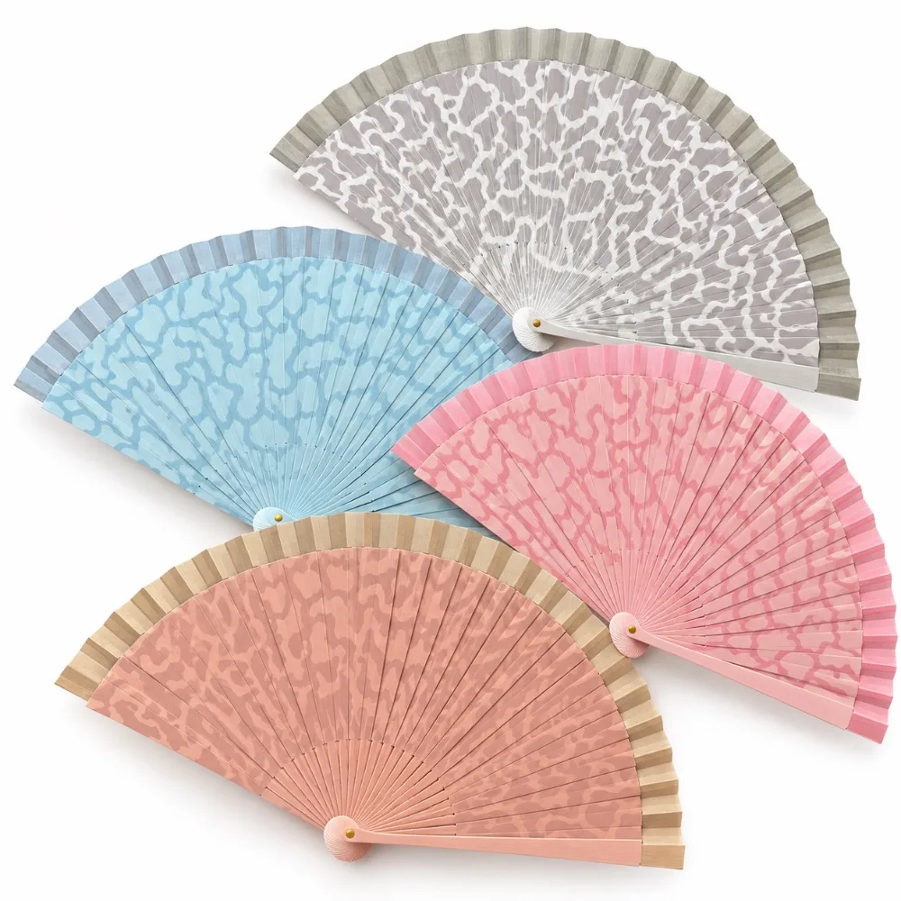 Abanicos estampado — Accesorios de Martas & Co. (ref. X-3338)
