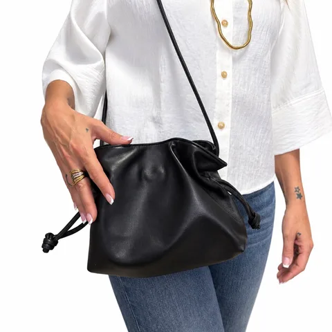 Bandolera pouch fruncido — foto 3